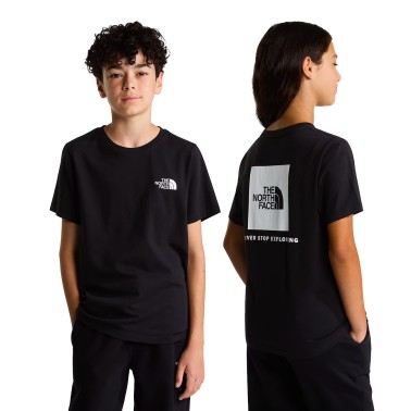 Kids' T-Shirt Black - The North Face Evolution NSE Box