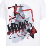 JORDAN JDB JORDAN 3PEAT SS TEE 95D735-001 White Image 1