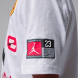 Παιδική Κοντομάνικη Μπλούζα Λευκή - Jordan Dynasty Patch Εικόνα 2