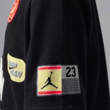 Παιδική Κοντομάνικη Μπλούζα Μαύρη - Jordan Dynasty Patch Εικόνα 2