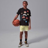 Παιδική Κοντομάνικη Μπλούζα Μαύρη - Jordan Dynasty Patch Εικόνα 4