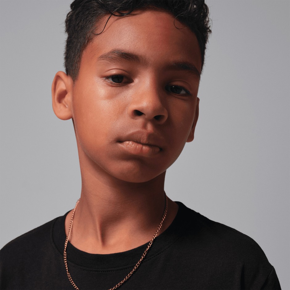 Kids' T-Shirt Black - Jordan City