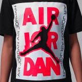 Kids' T-Shirt Black - Jordan City Image 2