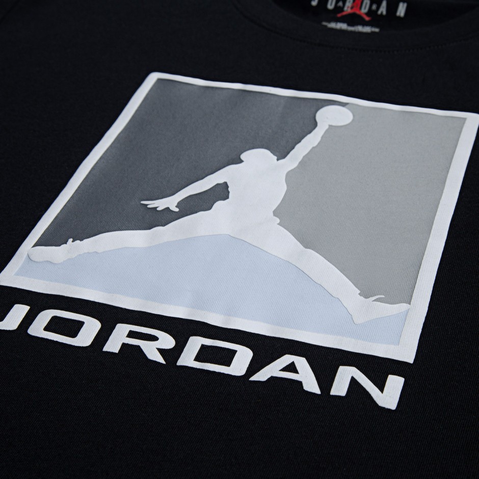 Παιδική Κοντομάνικη Μπλούζα Μαύρη - Jordan Essentials Baseline