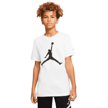 Παιδική Κοντομάνικη Μπλούζα Λευκή - Jordan Jumpman Logo