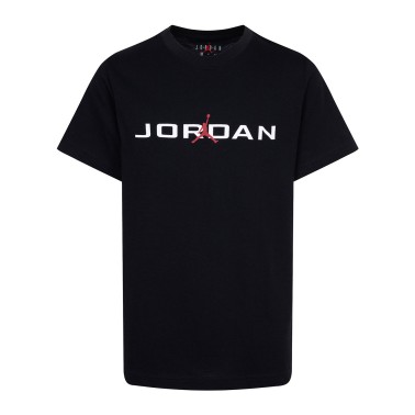Παιδική Κοντομάνικη Μπλούζα Μαύρη - Jordan Air