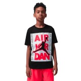 Kids' T-Shirt Black - Jordan City Image 