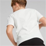 PUMA ESSENTIALS+ LOVE IS LOVE TEE B Λευκό Εικόνα 3