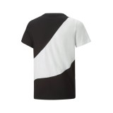 PUMA POWER CAT TEE B 674231-01 White-Black Image 0