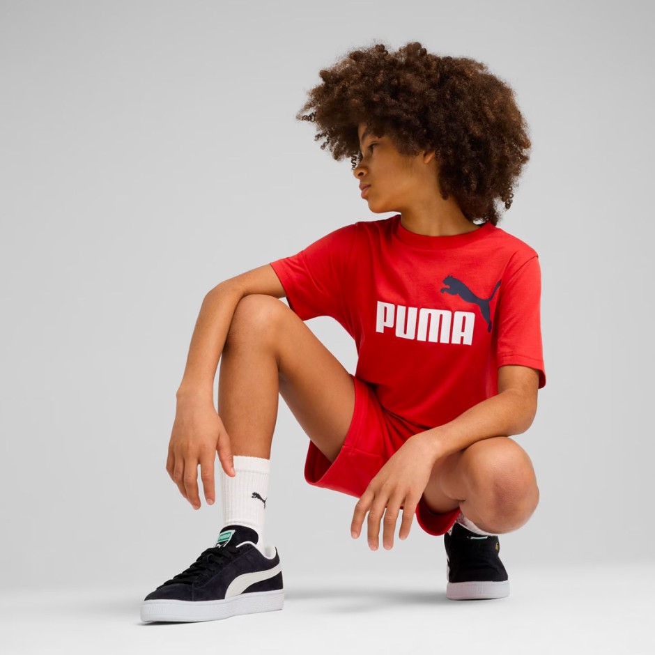 PUMA ESS 2 COLOR NO. 1 LOGO TEE B 685778-15 Red