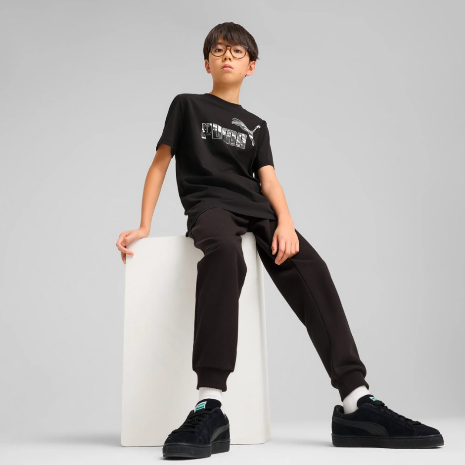 PUMA ESS CAMO TEE B 685138-01 Black