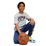 PUMA BASKETBALL HOOPERHOTLINE TEE B 688979-04 Grey Image 1