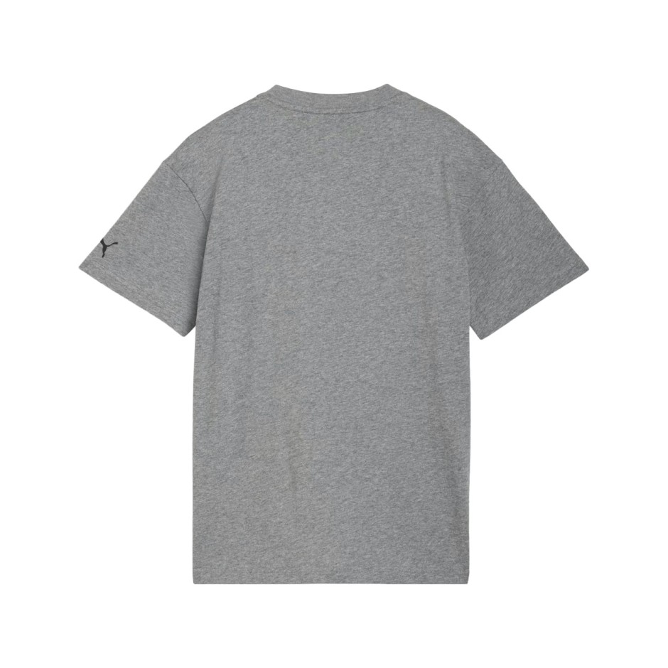 Kids' T-Shirt Grey - PUMA Flagrant Foul Relaxed Basketball Player