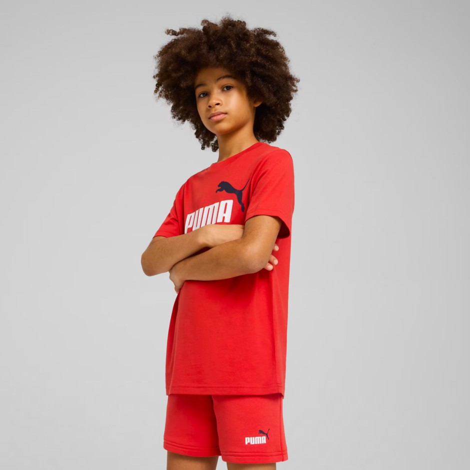 PUMA ESS 2 COLOR NO. 1 LOGO TEE B 685778-15 Red