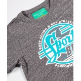 ΠΑΙΔΙΚΟ T-SHIRT BODY ACTION 054002-01-01 Γκρί Εικόνα 1