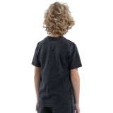 Παιδική Κοντομάνικη Μπλούζα Μαύρη - District75
