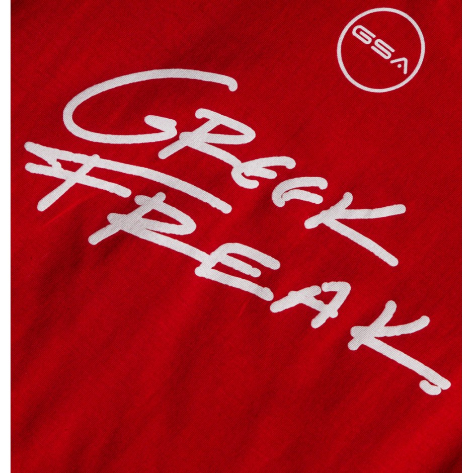 GSA X GREEK FREAK  TEE 34-38001-RED Κόκκινο