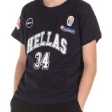GSA HOTEL T-SHIRT KID 34 ANTETOKOUNMPO 17-93069-INK Μπλε Εικόνα 1
