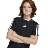 adidas sportswear J 3S TEE 160 JD6487 Black Image 2