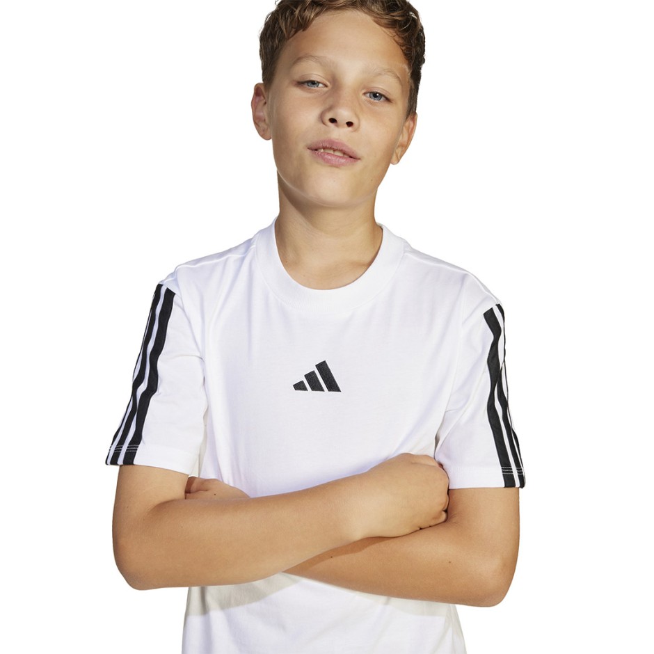 Παιδική Κοντομάνικη Μπλούζα Λευκή - adidas Sportswear Essentials
