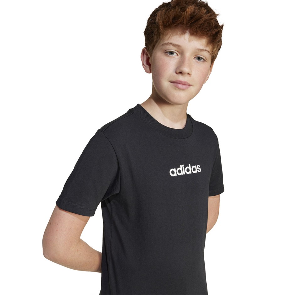adidas sportswear J LIN TEE 160 JC9748 Black
