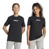 Παιδική Κοντομάνικη Μπλούζα Μαύρη - adidas Sportswear Essentials Εικόνα 3