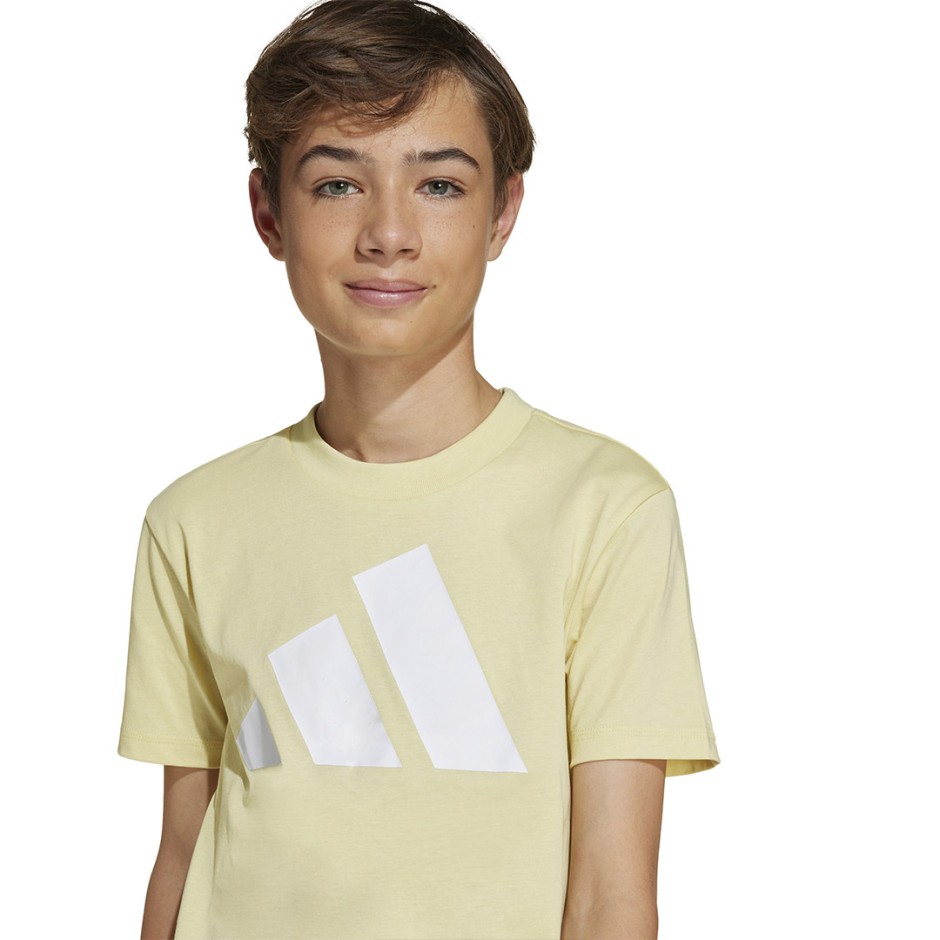 Παιδική Κοντομάνικη Μπλούζα Κίτρινη - adidas Sportswear Essentials