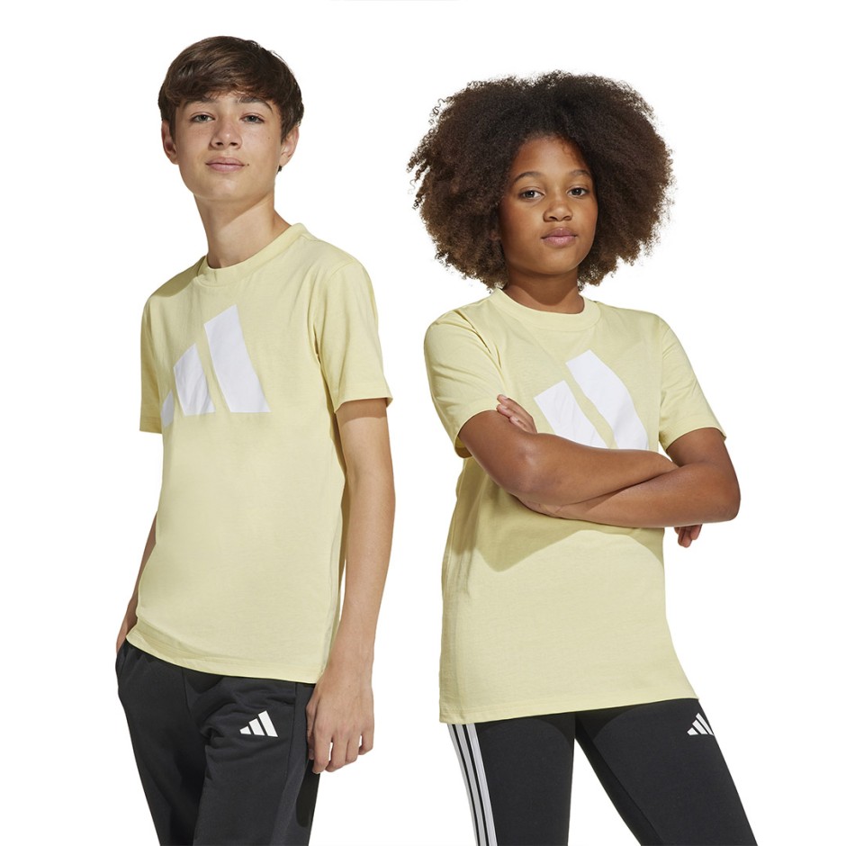 Παιδική Κοντομάνικη Μπλούζα Κίτρινη - adidas Sportswear Essentials