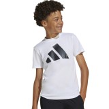 adidas sportswear J BL TEE 160 JC9659 White Image 1