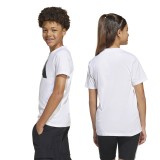 adidas sportswear J BL TEE 160 JC9659 White Image 4