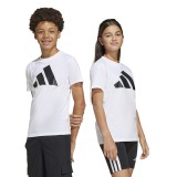 adidas sportswear J BL TEE 160 JC9659 White Image 5