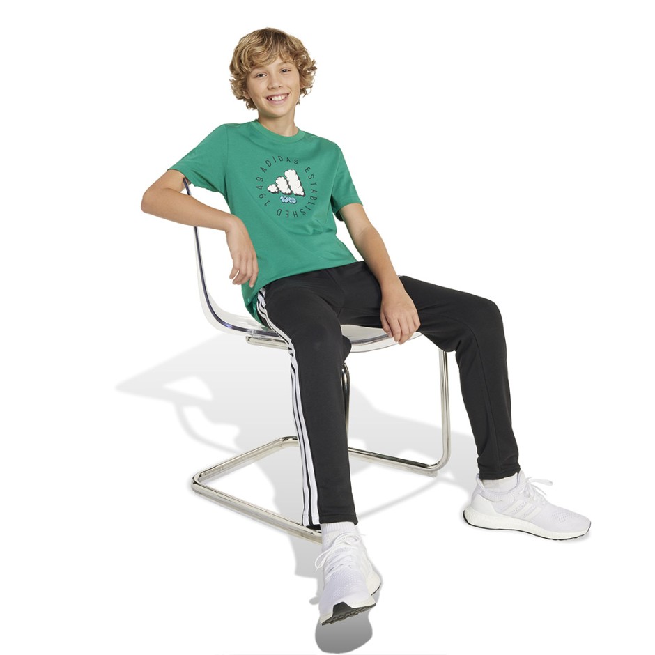 Παιδική Κοντομάνικη Μπλούζα Κυπαρισσί - adidas Sportswear Fun Graphic