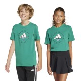 adidas sportswear J FUN TEE JI6689 Pine Image 4