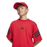 adidas sportswear J FI 3S T JN8091 Red Image 1