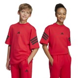 adidas sportswear J FI 3S T JN8091 Red Image 4