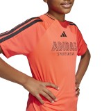 adidas sportswear J HOT TEE JC8034 Red Image 1
