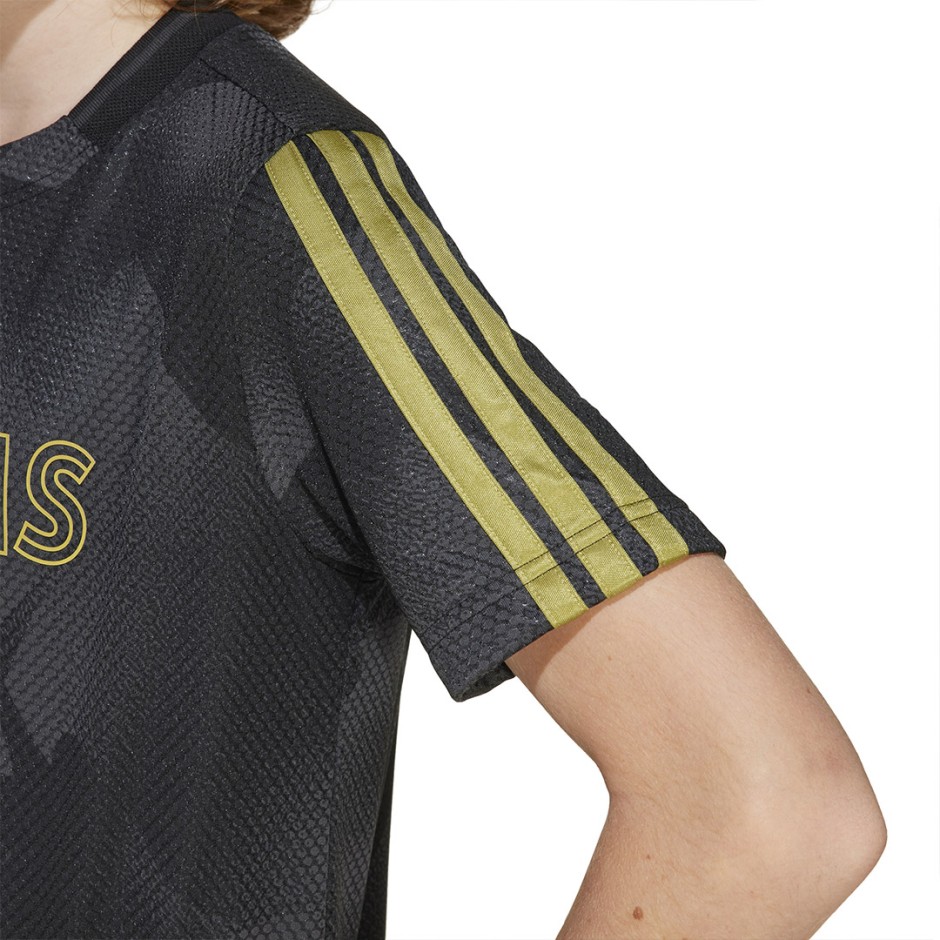 Παιδική Κοντομάνικη Μπλούζα Μαύρη - adidas Sportswear House Of Tiro Colors