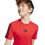 adidas sportswear J 3S TEE 160 JD6489 Orange Image 3