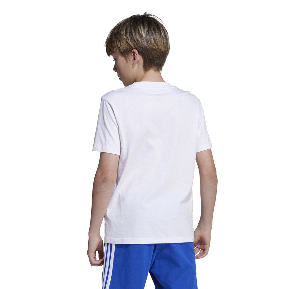 Παιδική Κοντομάνικη Μπλούζα Λευκή - adidas Sportswear Εssentials Big Logo