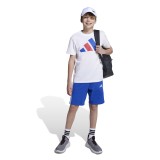Παιδική Κοντομάνικη Μπλούζα Λευκή - adidas Sportswear Εssentials Big Logo Εικόνα 4