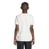 Kids' T-Shirt Ecru - adidas Sportswear Collegiate Graphic Image 0