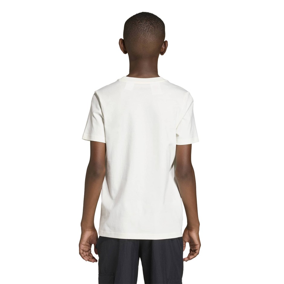 Kids' T-Shirt Ecru - adidas Sportswear Collegiate Graphic