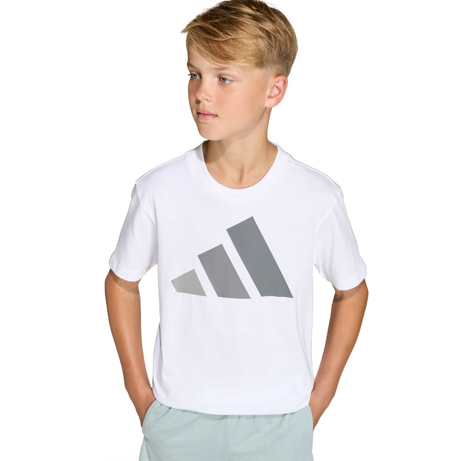 Παιδική Κοντομάνικη Μπλούζα Λευκή - adidas Sportswear Essentials