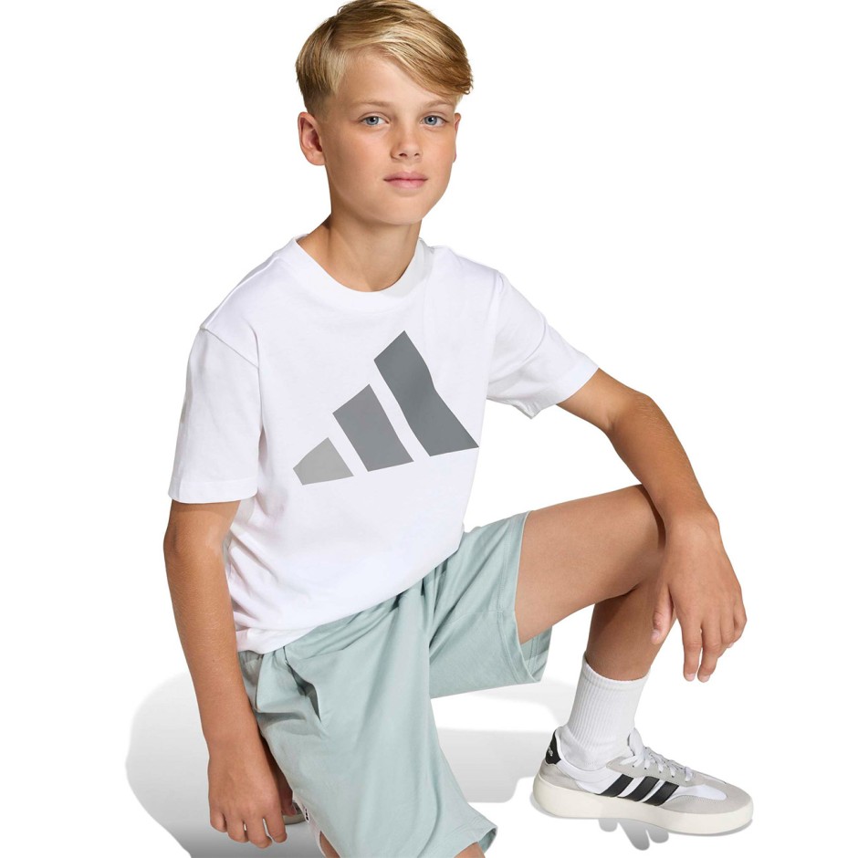 Παιδική Κοντομάνικη Μπλούζα Λευκή - adidas Sportswear Essentials