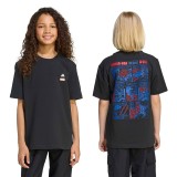 Kids' T-Shirt Black - adidas Sportswear Marvel Spider-Man Graphics Image 3