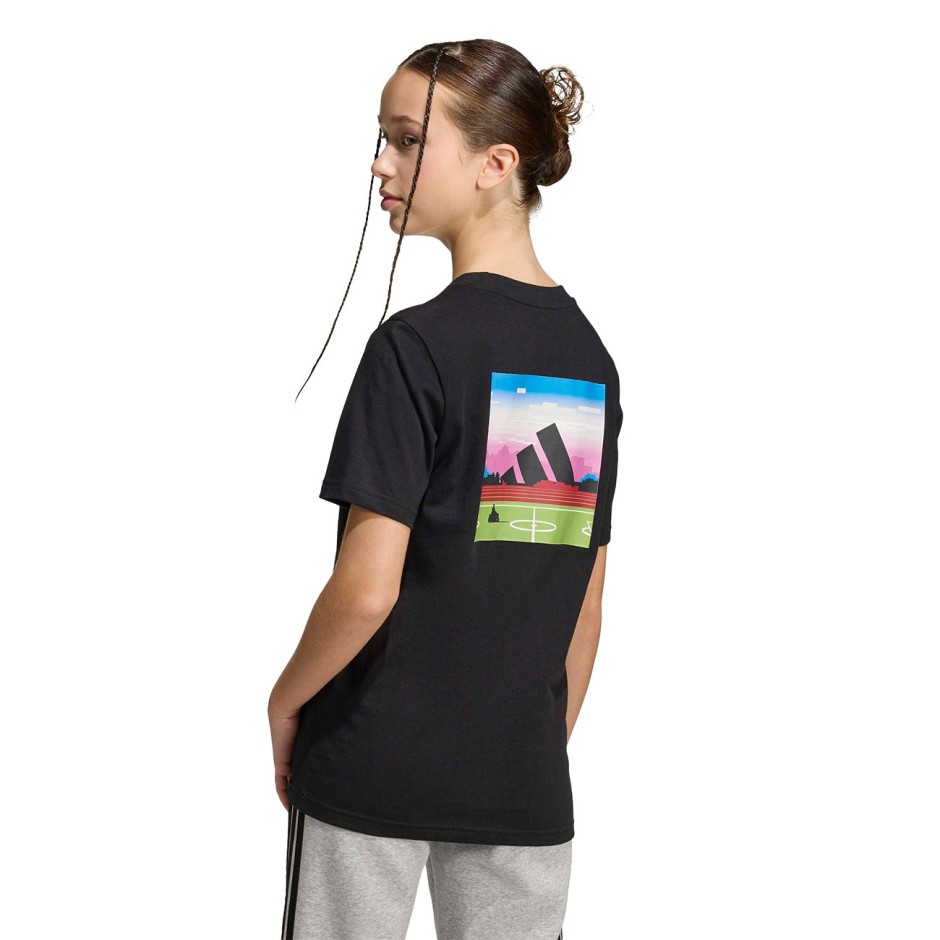 Kids' T-Shirt Black - adidas Sportswear Gaming Graphic