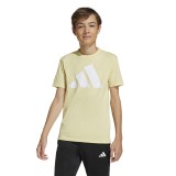 Παιδική Κοντομάνικη Μπλούζα Κίτρινη - adidas Sportswear Essentials Εικόνα 