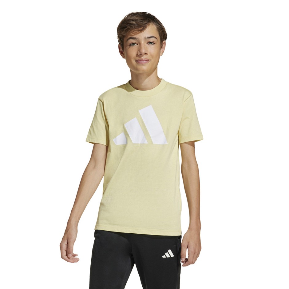 Παιδική Κοντομάνικη Μπλούζα Κίτρινη - adidas Sportswear Essentials