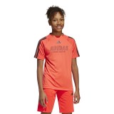 adidas sportswear J HOT TEE JC8034 Red Image 