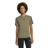 adidas sportswear J 3S TEE 160 JE0307 OLIVE Image 